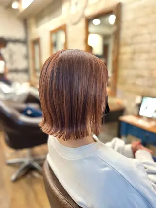 ミディアム カラー 💠西山果琳💠 マツパモデル募集のヘアスタイル