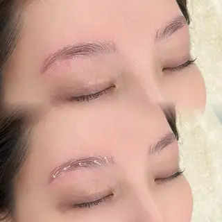アイブロウ さつき🎀ིྀ 韓国風/束感/タレ目のマツエク・マツパデザイン