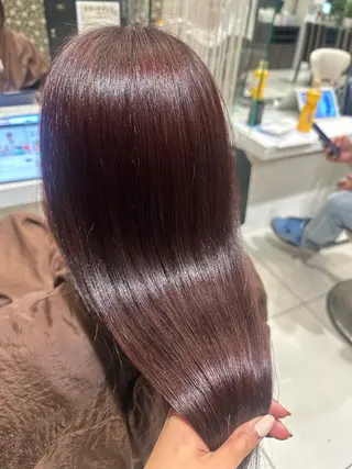 ロング カラー 相澤 樹理亜のヘアスタイル