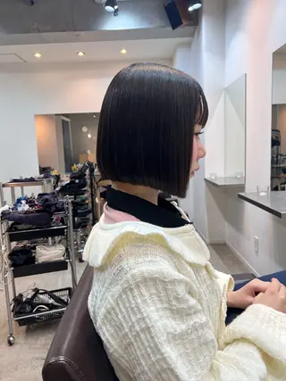 ショート レイヤーカット /神野楓のヘアスタイル