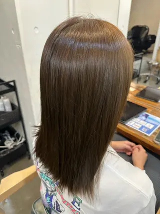 セミロング カラー カットモデル募集中/ たなかはやとのヘアスタイル