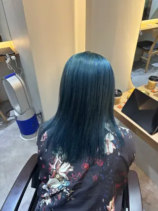 ミディアム カラー ハイトーン/アレンジ 🎀アオイ🎀のヘアスタイル