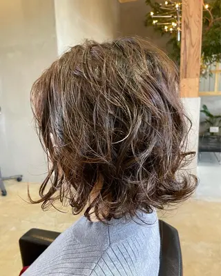 ショート カラー SHINYA シンヤヘアーズのヘアスタイル