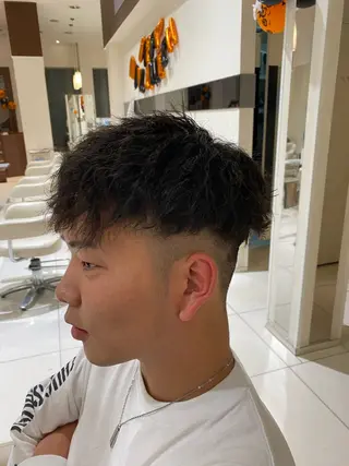 パーマ メンズ メンズパーマ特化 福岡正真のヘアスタイル