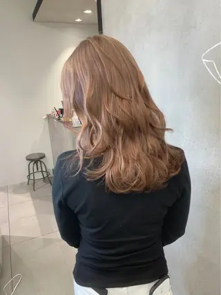 ロング カラー パーマ ヘアアレンジ メンズ キッズ ネイル マツエク・マツパ MIST所属・MIST. MASAYAのヘアスタイル