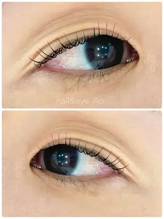 メンズ マツエク・マツパ nail&eye Aoのマツエク・マツパデザイン