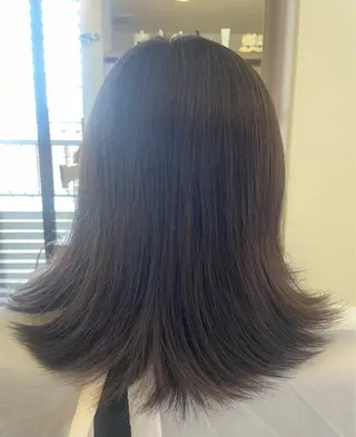 ミディアム アミーベル🧸🧡 本店✂️しおりのヘアスタイル
