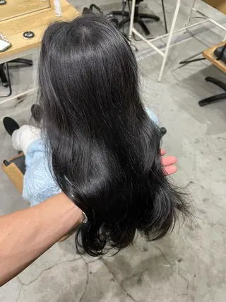 ロング カラー 韓国レイヤー/ 顔周り💕田中将吾のヘアスタイル