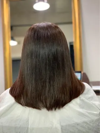 ミディアム 渋谷宮益坂 omoのヘアスタイル