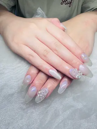 森 ネイルサロン研修中♡のネイルデザイン