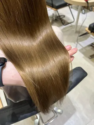 セミロング 韓国🇰🇷レイヤー 映える顔周り🩷のヘアスタイル