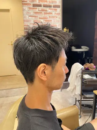 ショート メンズ YUSICA  所沢 イマムラ✳︎✴︎のヘアスタイル