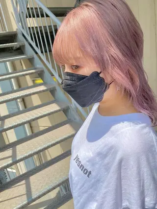 ミディアム TELA HAIR所属・武内 凌レイヤーカット🐺のヘアスタイル