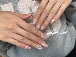 ネイル graph nail【グラフ ネイル】所属・graphnail‪ ‪‪❤︎‬manaのネイルデザイン