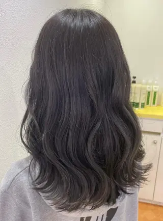 ミディアム 透明感カラー /Kanon️🫧のヘアスタイル