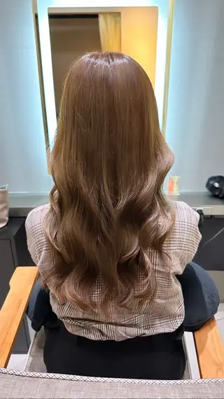ロング カラー ヘアアレンジ 大人美人:髪質改善 ✂︎YUGOのヘアスタイル