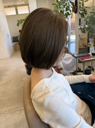 ショート 💛🤍U too e’s 鎌倉🧸のヘアスタイル
