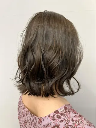 ミディアム カラー 代表 YUKI ☆のヘアスタイル