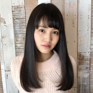 ロング カラー 【ニュアンスカラー・ 髪質改善】スズキカナのヘアスタイル