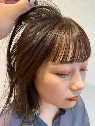 ショート カラー ヘアアレンジ パーマ指名No1 /namiのヘアスタイル