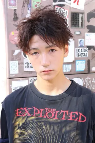 ショート メンズ 高橋 隆一のヘアスタイル