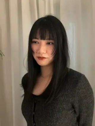 ロング カラー Fuka🫧 カットモデル募集中のヘアスタイル