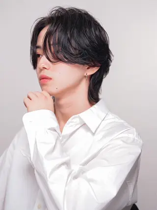 ショート パーマ メンズ MEN'S HAIR SENSE BLUE 渋谷宇田川交番前店所属・🔥メンズ特化🔥 牧野圭吾のヘアスタイル