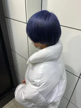 ショート カラー メンズ 髪質改善/縮毛矯正 今井海斗のヘアスタイル