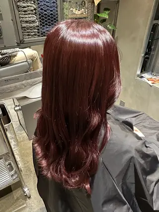 カラー 橋本 彩音のヘアスタイル