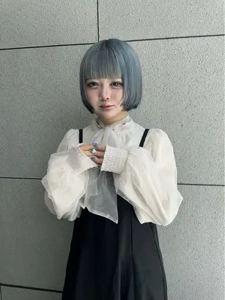 ショート カラー inq名駅店所属・rion/ 名古屋/カラーのヘアスタイル
