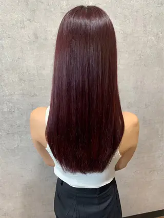 カラー 吉川 杏実のヘアスタイル