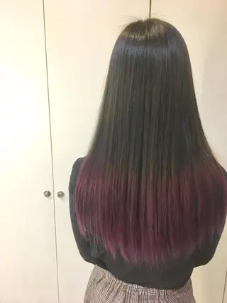ロング 髪質改善 頭身浴/ 中田のヘアスタイル