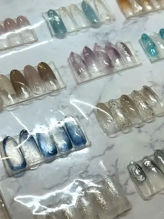 ネイル nailcute 亀有  豊田のネイルデザイン