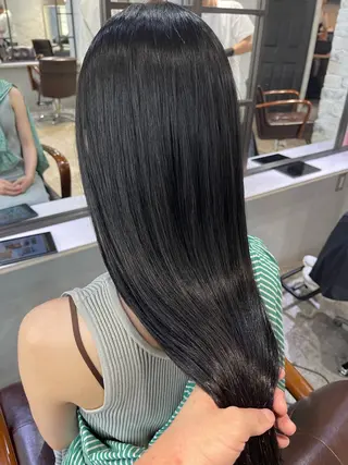 ロング カラー 髪質改善/艶髪特化 /柔らかさ/清水翔矢のヘアスタイル
