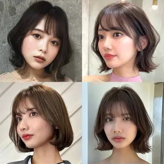 ショート Loom.by Sea【ルーム バイ シー】所属・松本元也✂️新宿 韓国風ボブ/ショートのヘアスタイル