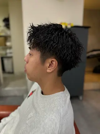 パーマ メンズ パーマ/京都駅 /メンズ/藤井 翔のヘアスタイル