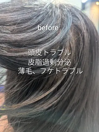 スパニスト 中川のヘアスタイル