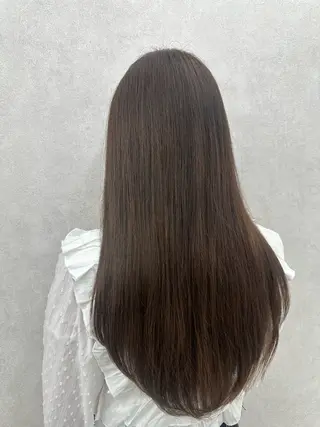 ロング カラー 木村 咲花のヘアスタイル