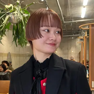 ショート 似合わせカット/ パーマ/ kinoのヘアスタイル