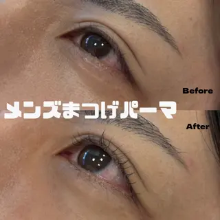メンズ マツエク・マツパ まつパ/眉/メンズ可 /南森町・大阪天満宮のマツエク・マツパデザイン