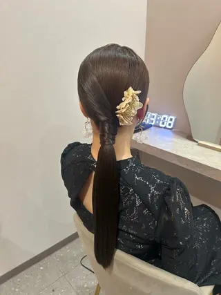 ロング Mila Hazukiのヘアスタイル