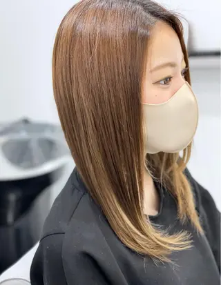 ロング 柿本拓【全席完全個室 ログネオン】のヘアスタイル