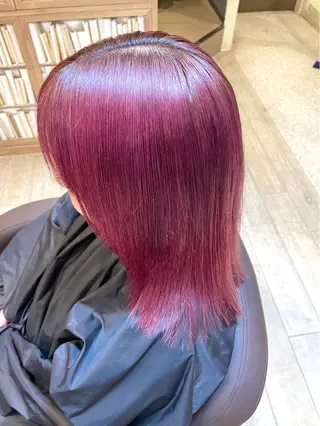 ミディアム 美容室bloom八千代緑が丘所属・bloom yumekaのヘアスタイル