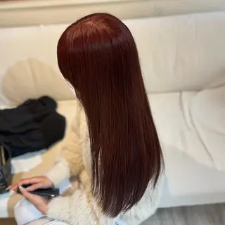 ロング カラー KUREA ｶﾗｰﾓﾃﾞﾙ募集中のヘアスタイル