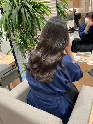 ロング パーマ stair:case 武蔵小杉所属・髪質改善/ハイトーン 特化🧡‬‪田中颯士のヘアスタイル