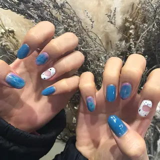 セミロング ネイル Classy【クラッシー】所属・Classy: Mizukiのネイルデザイン