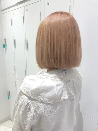 ミディアム カット✂︎カラー堀切 美里のヘアスタイル