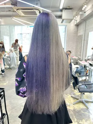 ロング カラー レイヤーカットとハイ トーン/HIROKIのヘアスタイル