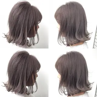 ミディアム カラー Salon de MiLK所属・露木 啓介のヘアスタイル