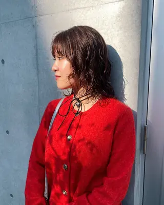 パーマ 佐伯 和佳のヘアスタイル